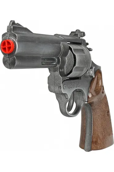 Pistolet metalowy na kapiszony 12 strza��w Pulio
