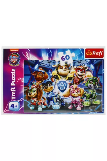 Puzzle 60 el. Przygody Bohater�w Miasta Trefl