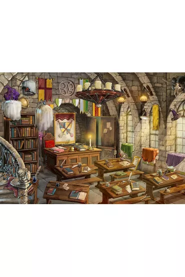 Puzzle 368 el. EXIT. Szko�a Magii Ravensburger - Johannes Schiller