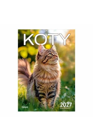 Kalendarz 2027 �cienny A4 Koty