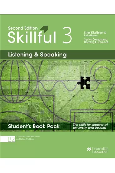 Skillful. Second Edition. Level 3. Listening & Speaking. Ksi��ka ucznia + kod dost�pu - Dorothy E. Zemach, Ellen  Kisslinger, Lida Baker