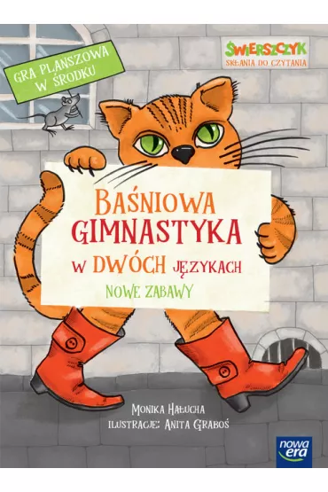 Ba�niowa gimnastyka w dw�ch j�zykach. Nowe zabawy - Monika Ha�ucha