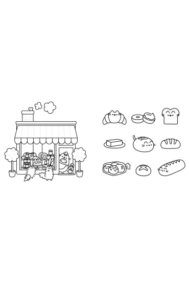 S�odka minikolorowanka Pusheen - Claire  Belton