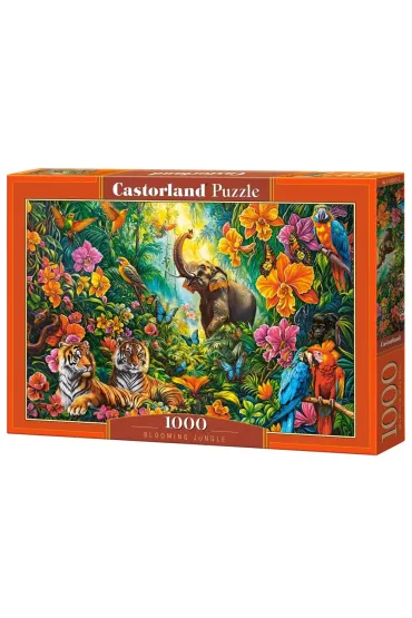 Puzzle 1000 el. Blooming Jungle Castorland