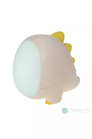 Marys Lampka nocna LED dino r�owy