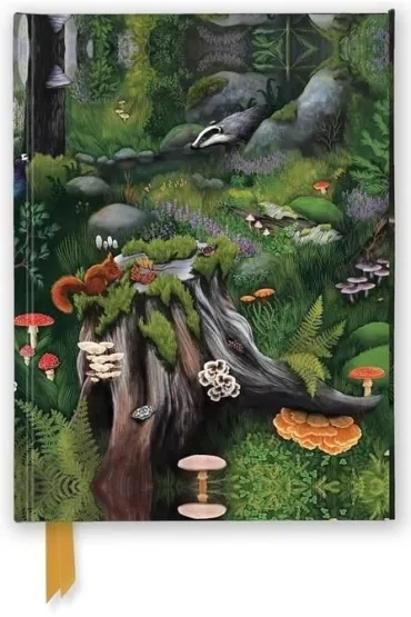 Flame Tree Notatnik A5 linia TW G��boko w lesie Anna Stead
