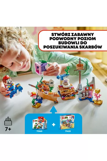 LEGO Super Mario Przygoda Dorriego we wraku — zestaw rozszerzaj�cy 71432