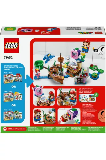 LEGO Super Mario Przygoda Dorriego we wraku — zestaw rozszerzaj�cy 71432