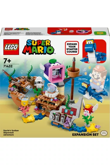 LEGO Super Mario Przygoda Dorriego we wraku — zestaw rozszerzaj�cy 71432