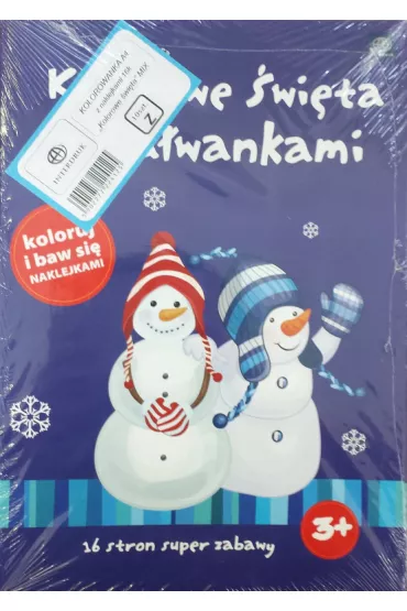 Kolorowanka A4/16 Kolorowe �wi�ta z Ba�wankami naklejki