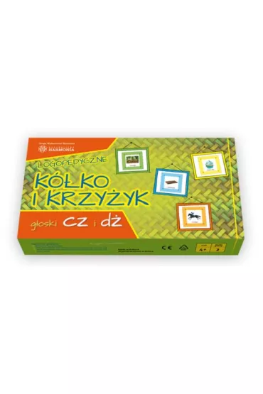 Logopedyczne k�ko i krzy�yk. G�oski cz i d�