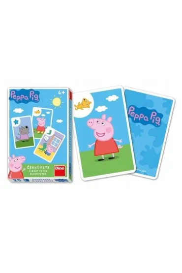 Karty do gry dla dzieci Czarny Piotru� Peppa Pro Kids