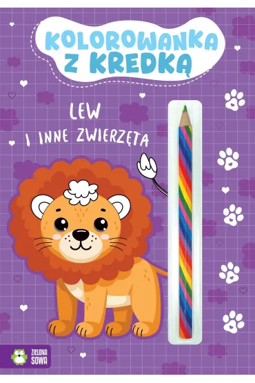 MALOWANKA LEW KREDKA ZS