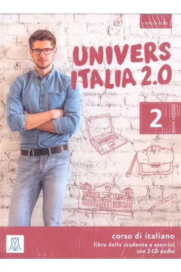 Universitalia 2.0 2 B1/B2 podr�cznik + �wiczenia + CD - Giulia de Savorgnani, Carrara Elena, Piotti Danila