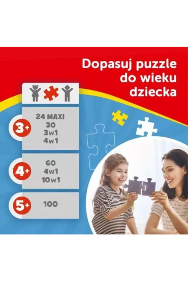 Puzzle 100 el. Glitter. Brokatowa Gabby - Koci Domek Gabi Trefl