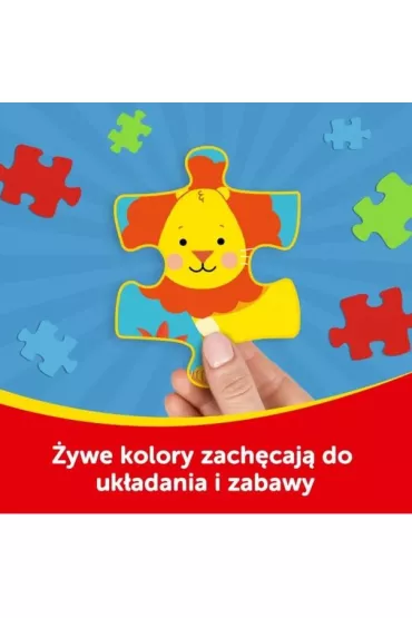 Puzzle 100 el. Glitter. Brokatowa Gabby - Koci Domek Gabi Trefl