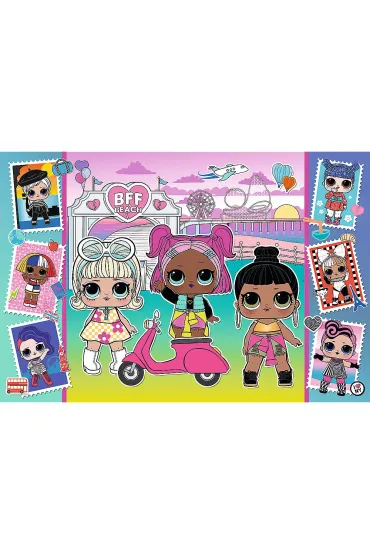 Puzzle 100 el. Zdj�cia laleczek Trefl