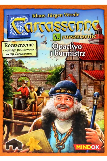 Carcassonne 5. rozszerzenie. Opactwo i burmistrz - Wrede Klaus-Jurgen