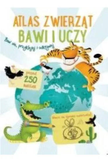 Bawi i uczy Atlas zwierz�t