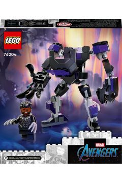 LEGO Marvel Avengers Mechaniczna zbroja Czarnej Pantery 76204