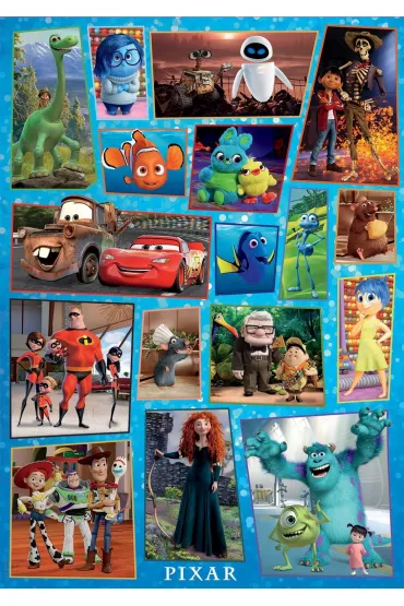 Puzzle 1000 el. Bohaterowie bajek Disney Educa