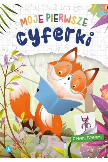 Ksi��ka edu. A4  Naklejki Moje pierwsze cyferki SKRZAT 077988