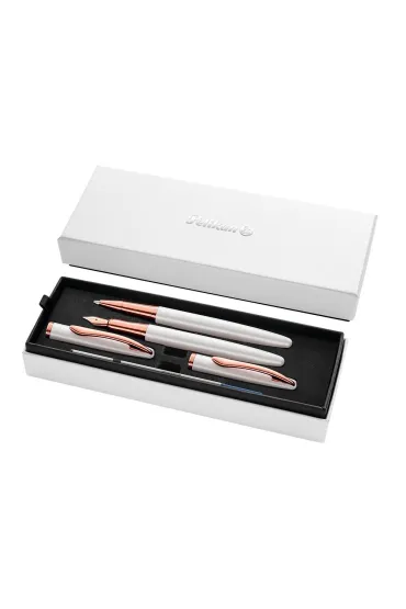 Pelikan Zestaw Jazz Noble Elegance Pearl: pi�ro wieczne + pi�ro kulkowe