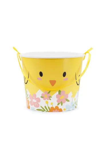 PartyDeco Wiaderka na cukierki Wielkanoc 14cm
