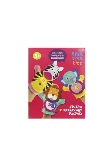 Zestaw kreatywny Pacynki CREATIVE KIDS incood.