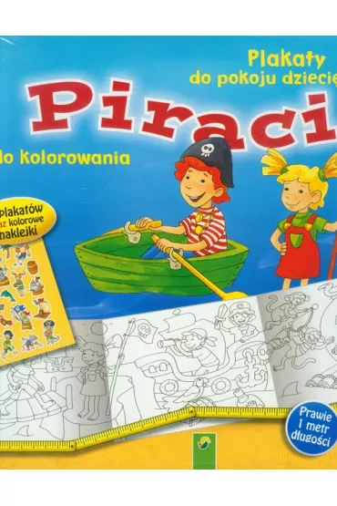 Piraci Plakaty do kolorowania