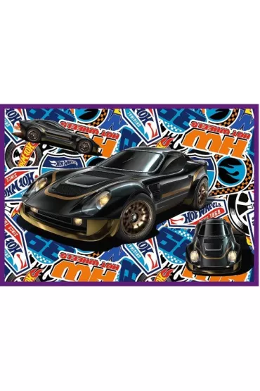 Puzzle 4x250 Wycigowe auta TREFL