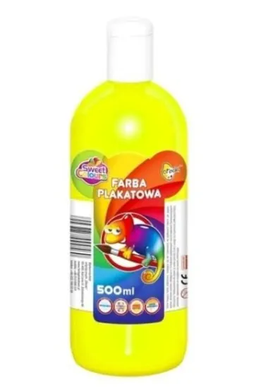 Sweet colours Farba plakatowa fluorescencyjna 500ml ��ta