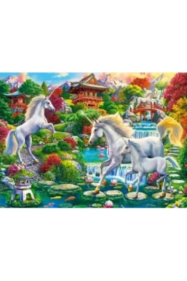 Puzzle 300 el. Unicorn Garden Castorland