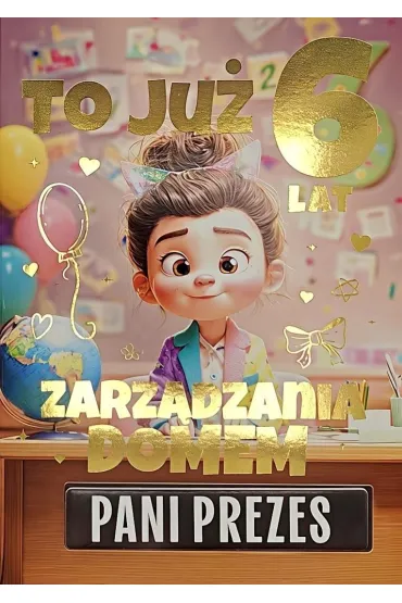 Yeku Karnet 3K Urodziny