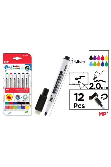 Mp Main Paper Marker do tablic 12 kolor�w
