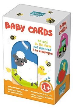 Baby Cards - Na wsi, karty na klipsie Trefl