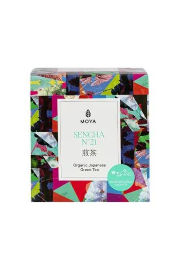 Moya Matcha herbata zielona w saszetkach Sencha no.21 15 x 1.5 g Bio