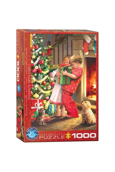Puzzle 1000 el. �wi�teczna niespodzianka Eurographics