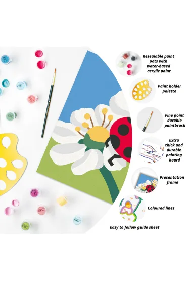Malowanie po numerach CreArt - Wild Animals Biedronka Ravensburger
