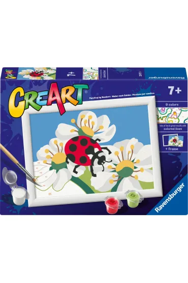 Malowanie po numerach CreArt - Wild Animals Biedronka Ravensburger
