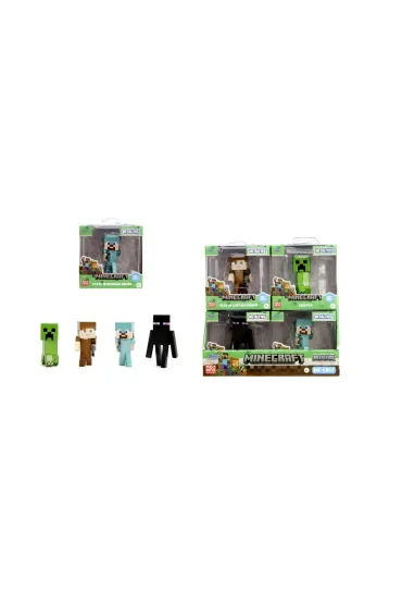 Jada Minecraft Metal fig W3 6,5cm MIX