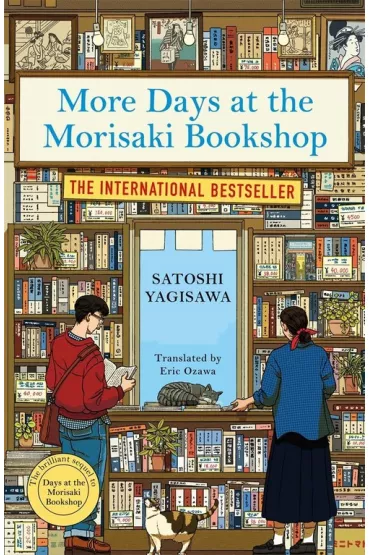 More Days at the Morisaki Bookshop wer. angielska - Satoshi Yagisawa