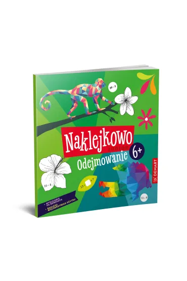 Naklejkowo Junior 6+. Odejmowanie - Anna Borchard
