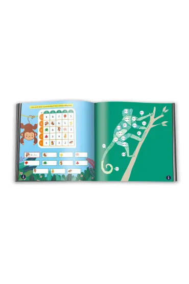 Naklejkowo Junior 6+. Odejmowanie - Anna Borchard