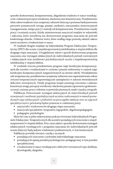 Dostosowanie wymaga� edukacyjnych II etap edukacyjny - Alicja Tanajewska, Renata Naprawa, C Mach, K Szczepa�ska