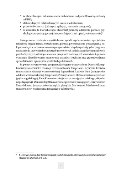 Dostosowanie wymaga� edukacyjnych II etap edukacyjny - Alicja Tanajewska, Renata Naprawa, C Mach, K Szczepa�ska