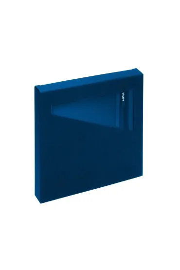 Antra Notes A6 z d�ugopisem w pude�ku (niebieski)