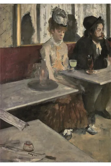 Puzzle 1000 el. Museum Degas, Dans Un Cafe Clementoni