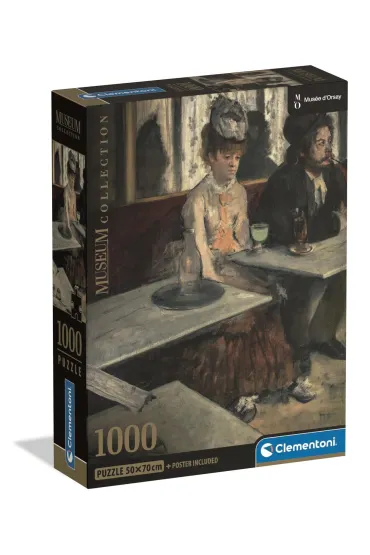 Puzzle 1000 el. Museum Degas, Dans Un Cafe Clementoni