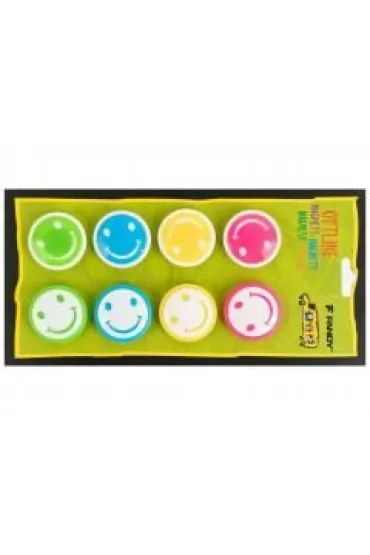 Fandy Magnesy Outline smile 8 szt.